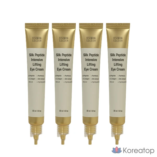 Интенсивный лифтинг-крем для глаз с шелковыми пептидами от Ingredient Editor