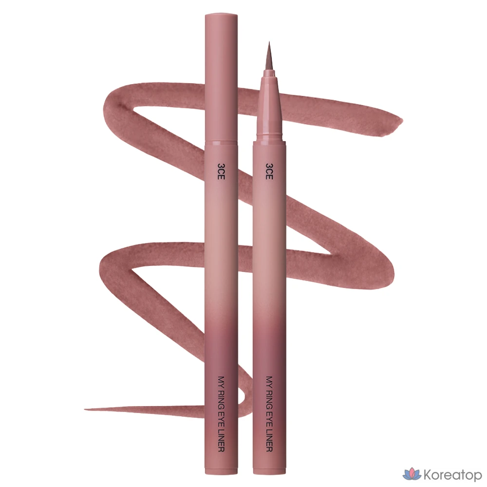 Подводка для глаз 3CE My Ring, 1 шт., розово-коричневая