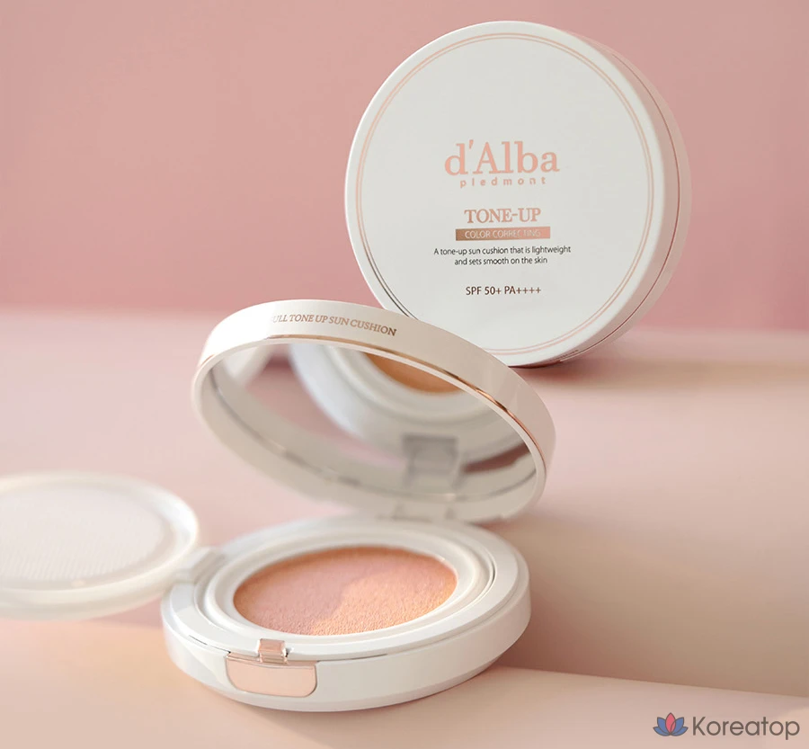 Солнцезащитный кушон D'alba Waterfull Tone-Up SPF50+ PA++++, 15 г, 1 шт.