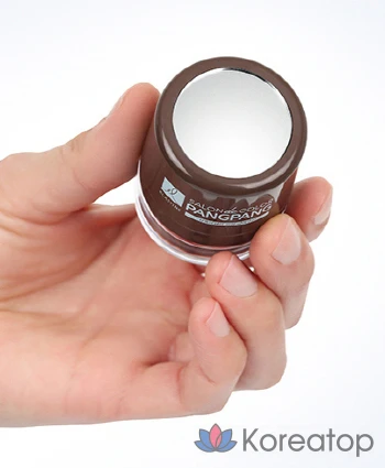 Подушечка для волос Elastine Salon de Color Pang Pang, темно-коричневая, 1 шт.