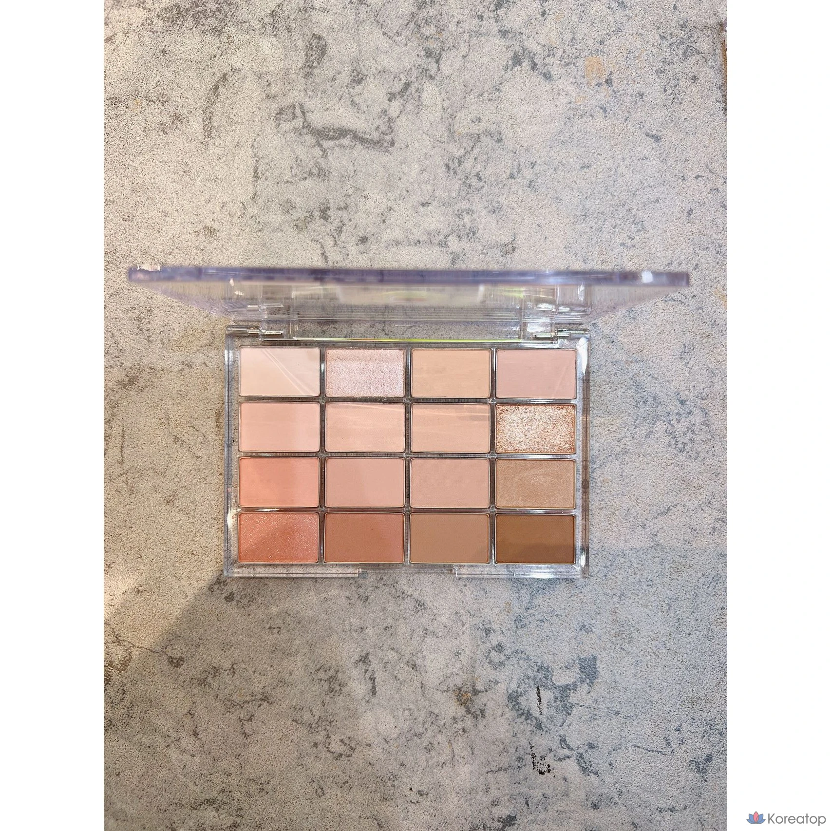 Палетка теней для век WAKEMAKE Soft Blurring Eye Palette, оттенок Sunset Blurring, 1 упаковка, фото 3