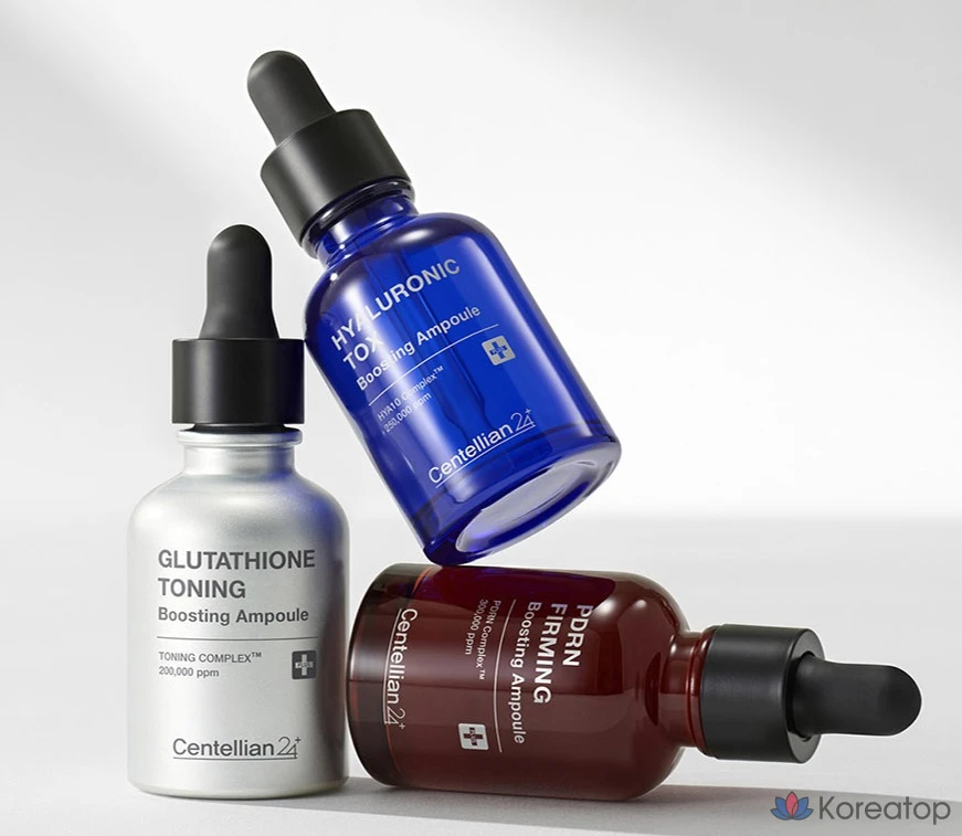 Массажер для кожи Centellian24 Derma Pulse Booster Multi-Shot + 3 ампулы для усиления эффекта, DKPC24-1 (Multi-Shot), разные цвета.