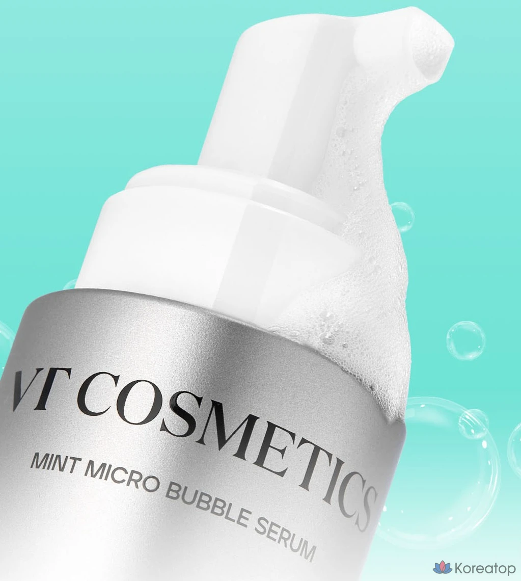 Сыворотка VT Cosmetic PDRN с гиалуроновой кислотой и мятным ароматом микропузырьков, 1 шт., 70 мл