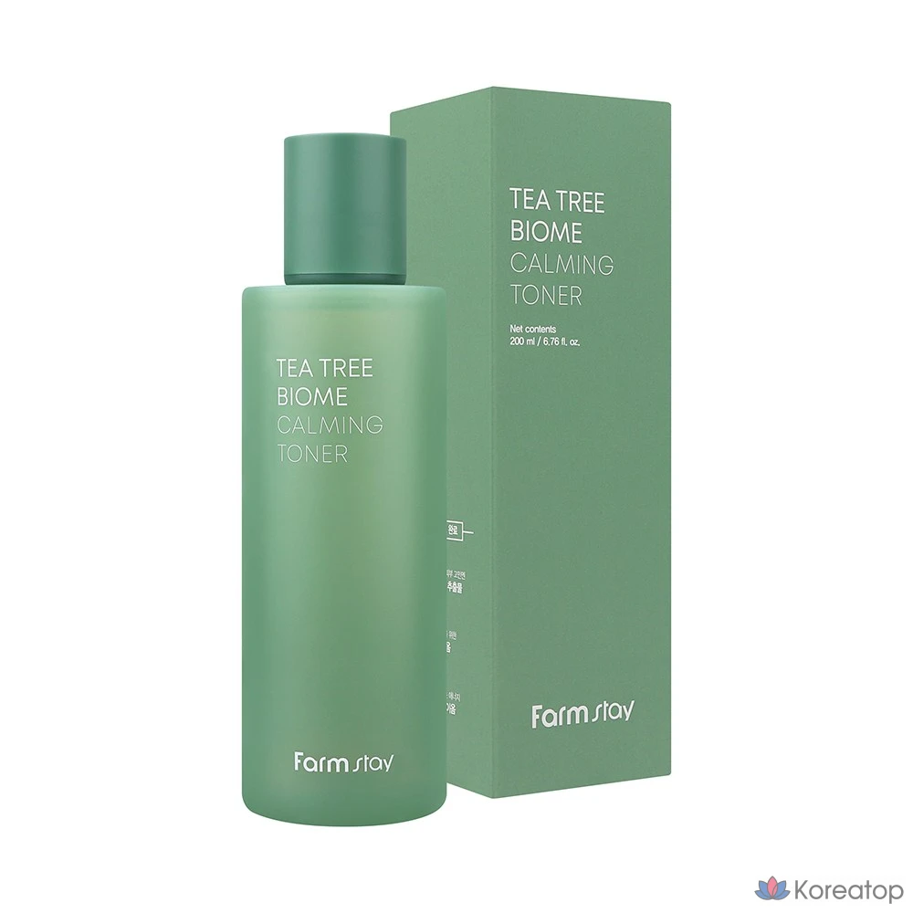 Успокаивающий тоник FarmStay Tea Tree Biome, 1 шт., 200 мл, фото 2