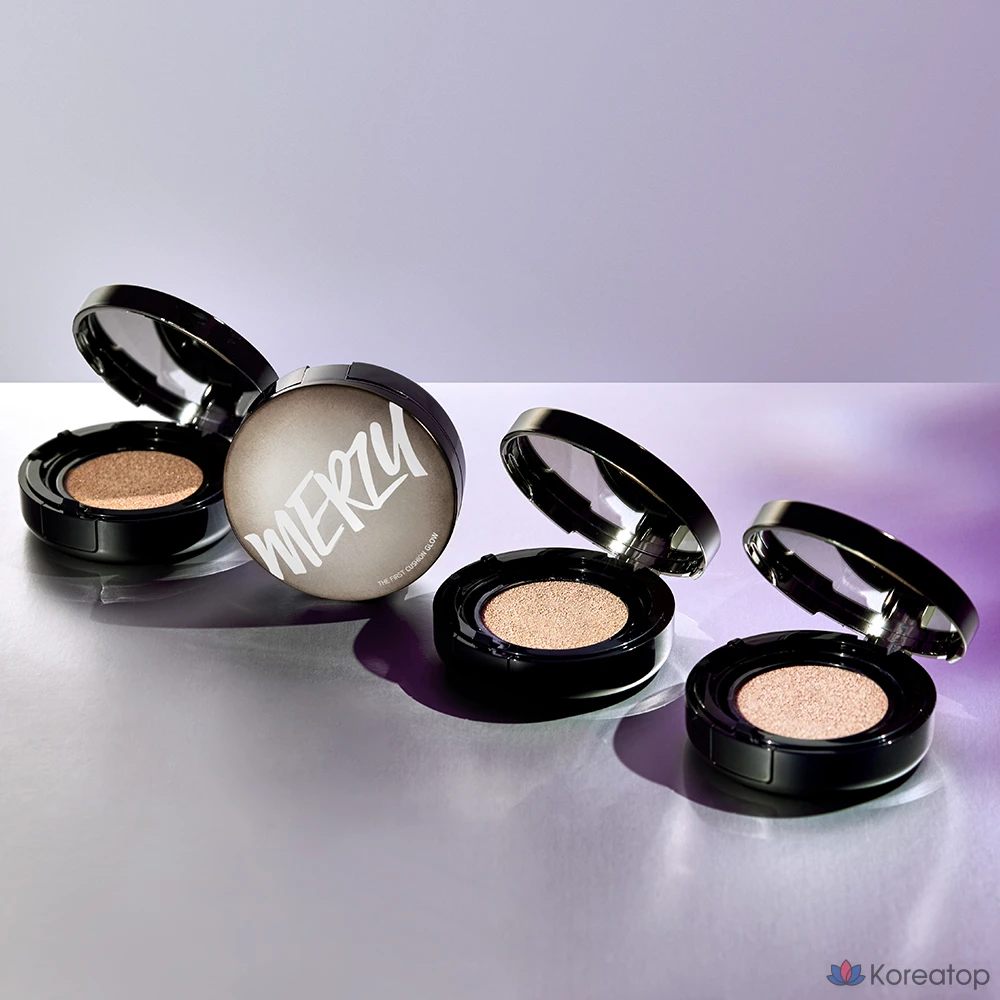 Тональный кушон MERZY The First Glow, 13 г, оттенок 23N Sand, 1 шт., фото 9