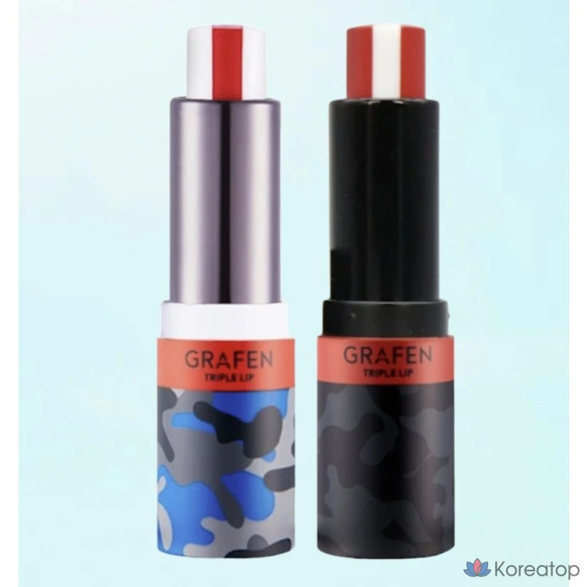 Мужской бальзам для губ GRAFEN Triple, 4,3 г, Triple Handsome Lip, 1 шт.