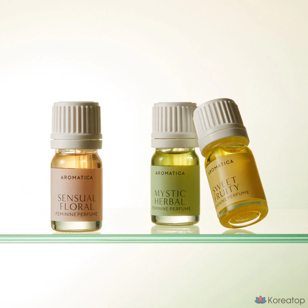 Парфюмерная композиция Aromatica Pure &amp; Soft Feminine Perfume Mystic Herbal, 5 мл, 1 шт.