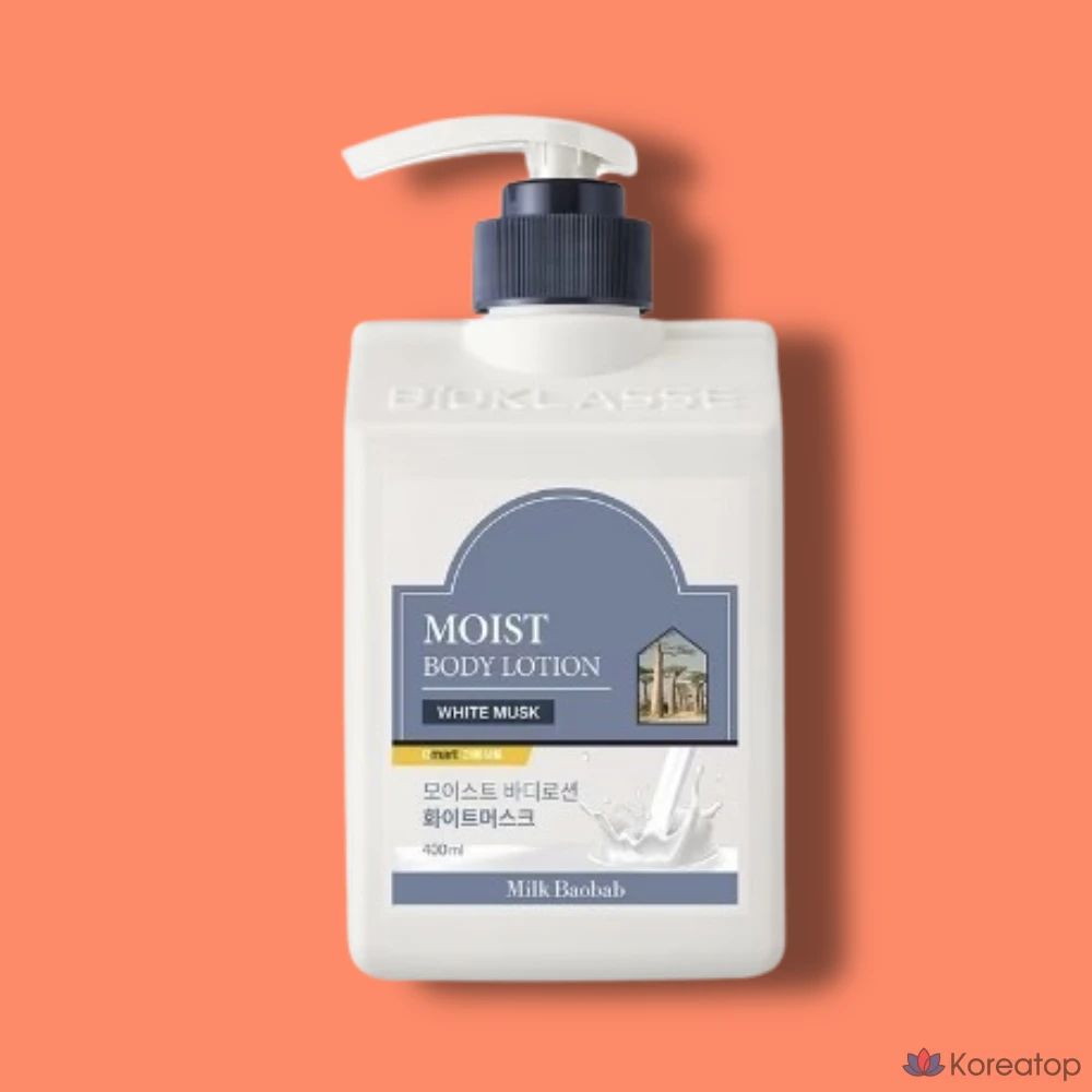 Увлажняющий лосьон для тела Milk Baobab с ароматом белого мускуса, CT1, 400 мл x 1, фото 2