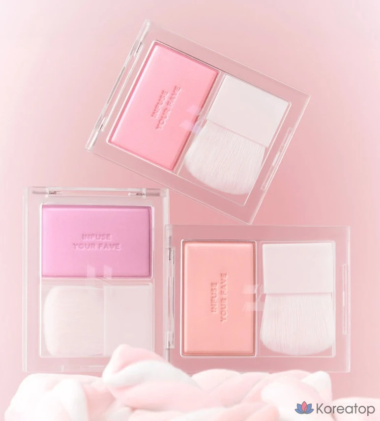 Holika Holika Мои любимые румяна с эффектом смачивания, 5,5 г, 09 Icing, 1 шт., фото 4