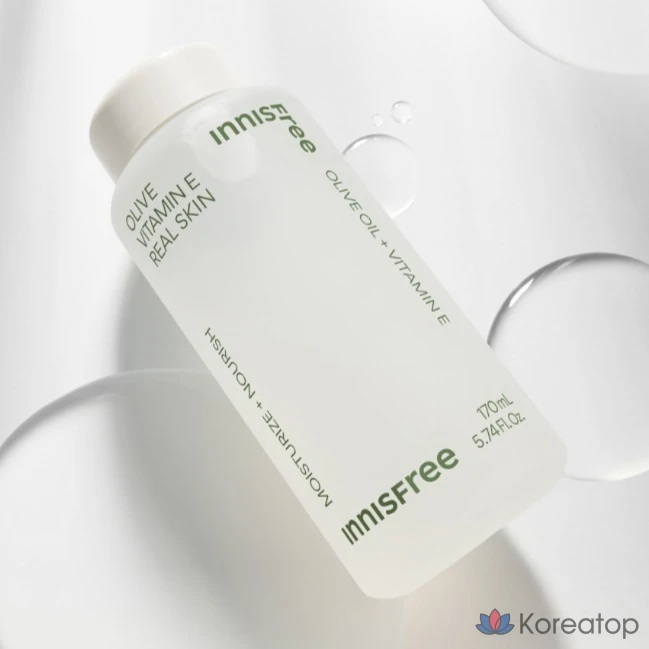 Innisfree Olive Vitamin E Real Skin, 170 мл, 1 флакон