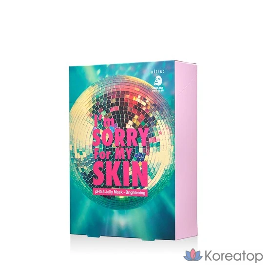 Желейная маска для лица I'm Sorry for My Skin pH5.5, 10 листов