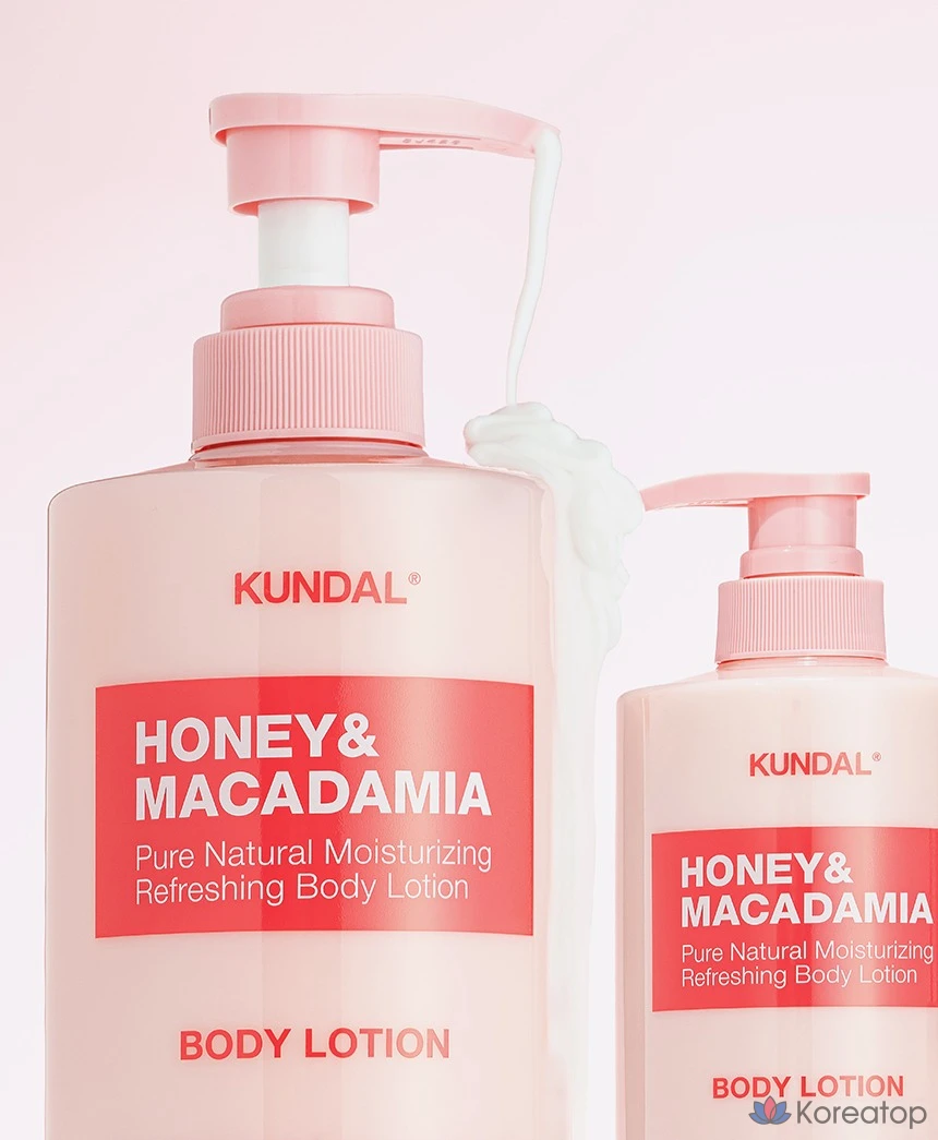 Детская присыпка для тела Kundal Honey &amp; Macadamia Pure Body Lotion, 500 мл, 1 шт.