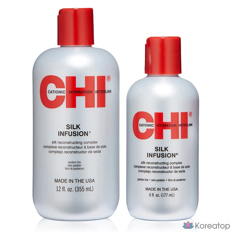 Эссенция для волос CHI Silk Infusion для мужчин и женщин, 177 мл, 355 мл, 1 шт., фото 2