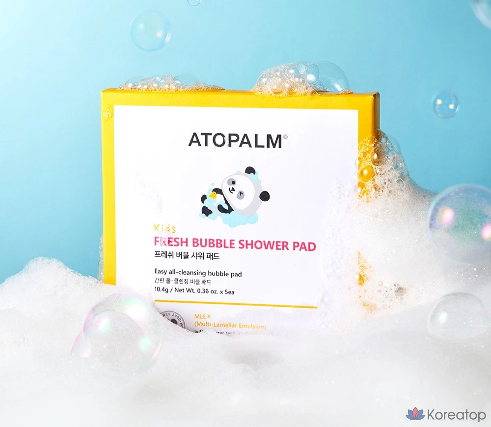 Детские подушечки для душа Atopalm Fresh Bubble, 5 шт., 52 г, 1 шт.
