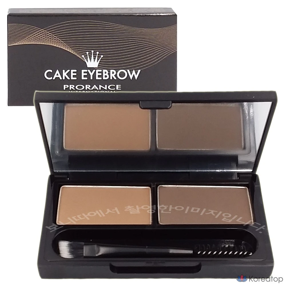 Набор для бровей Prorance, 2 цвета, 1 шт., фото 2