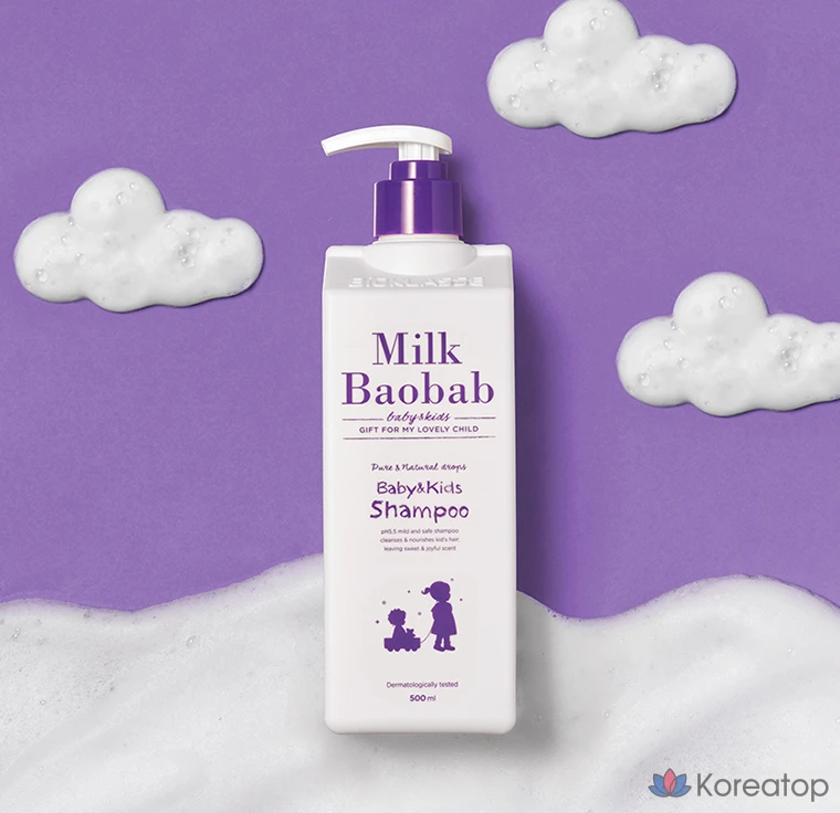Детский шампунь Milk Baobab, 500 мл, 1 шт.