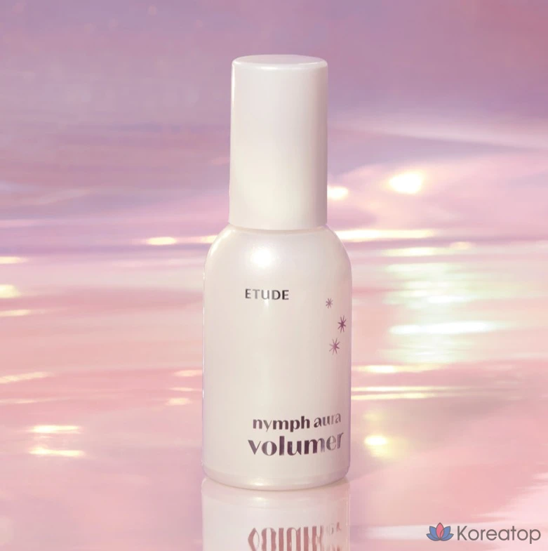 База под макияж Etude House Nymph Glow Volume Makeup Base 24 г, прозрачная, с эффектом водного сияния, 1 шт., фото 4