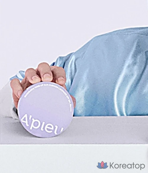 A'Pieu Water Lock Tone-Up Sun Cushion 15 г, лаванда, 1 шт.