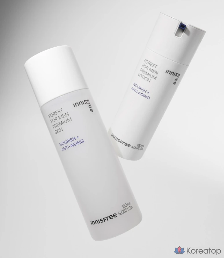 Набор Innisfree Men's Forest Premium Skincare из 2 предметов, 1 комплект