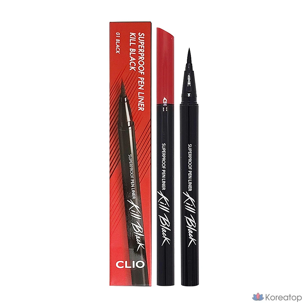 Подводка для глаз Clio Superproof Brush Liner, цвет Kill Brown, 1 шт.