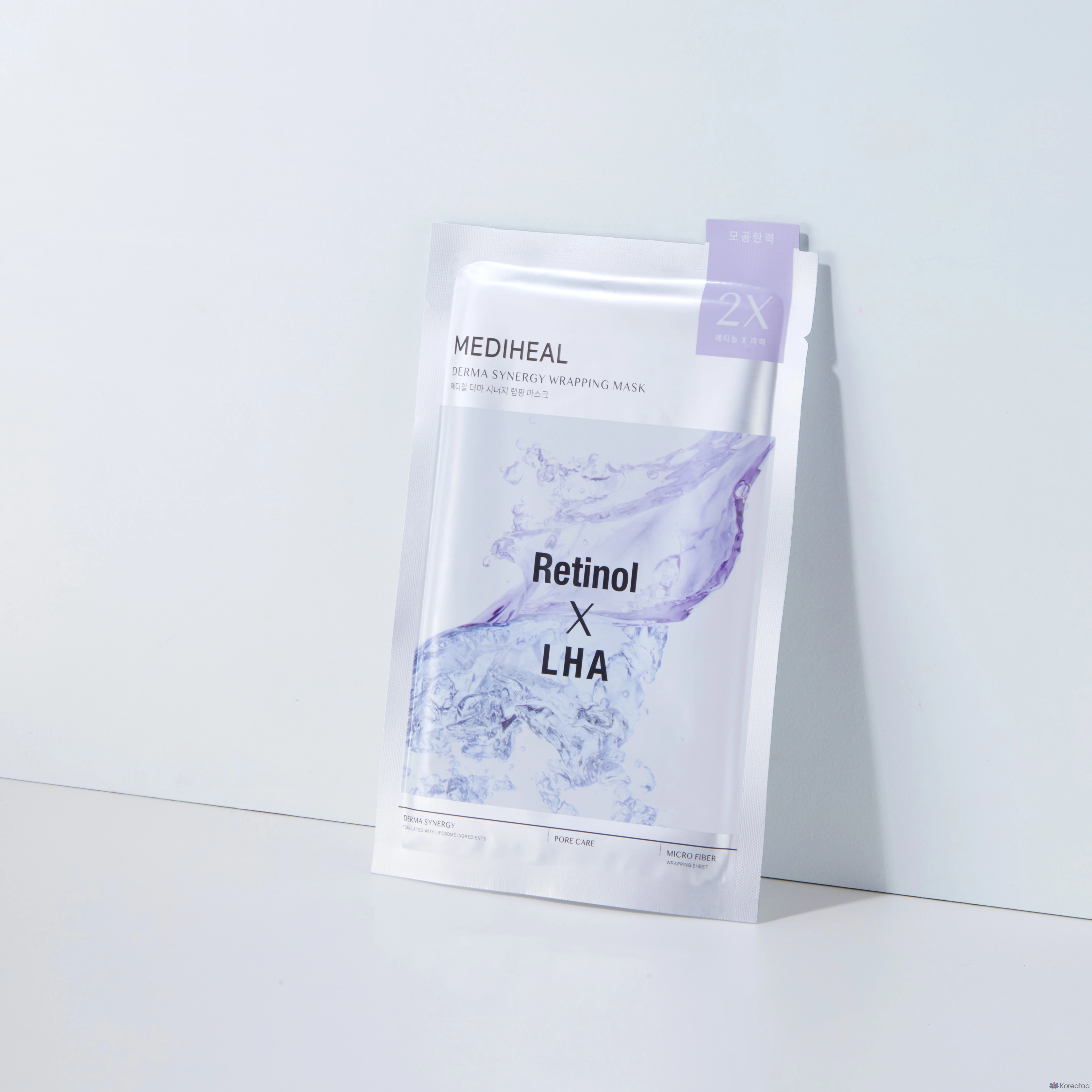 Обертывающая маска Mediheal Derma Synergy для сужения пор и повышения их эластичности, 10 штук, 1 упаковка.