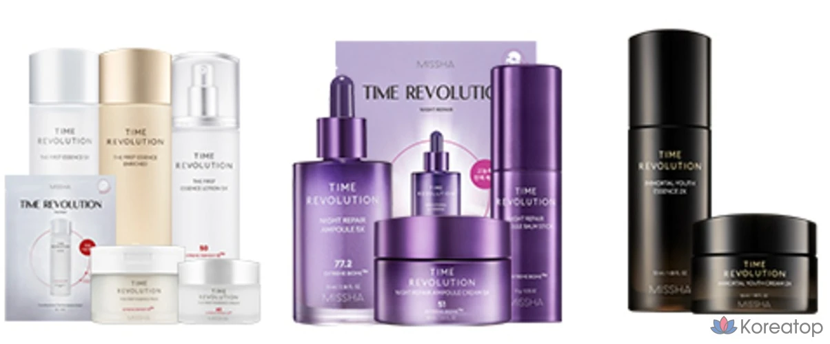 Крем-ампула Missha Time Revolution Night Repair, 5 шт., 50 мл, 1 шт.