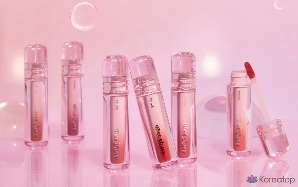 Оттенок Etude House Over Glow Tint, 04 Milk Brew, 1 шт., фото 4