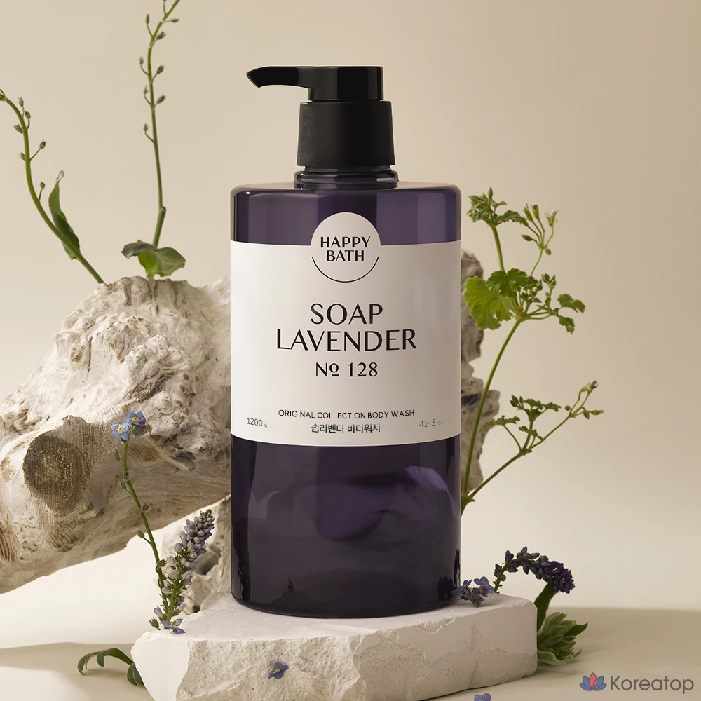 Гель для душа Happy Bath Original Collection с лавандой, 1,2 кг, 1 упаковка, фото 3