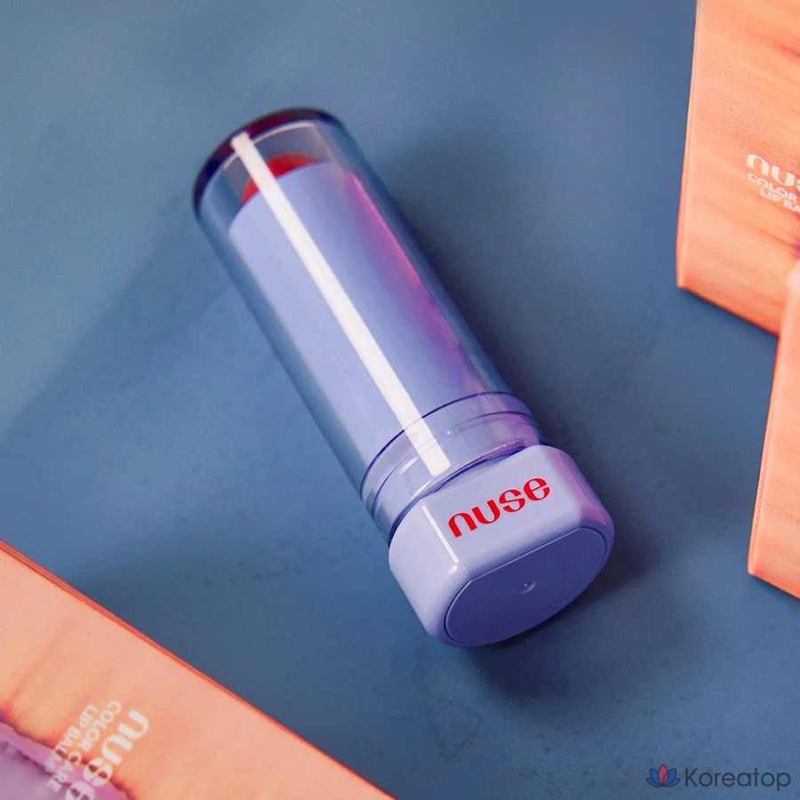 Бальзам для губ Nuse Color Care, оттенок 03 So Red, 4,3 г, 1 шт., фото 5