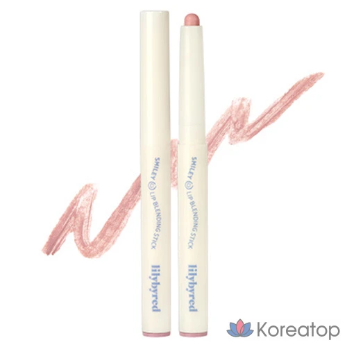 Бальзам для губ Lilybyred Smiley Lip Blending Stick, оттенок 08 Bashful, 1 шт.