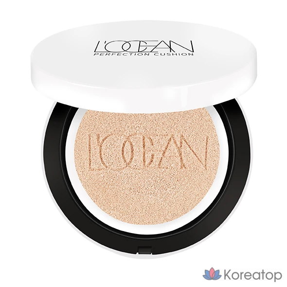 Тональный крем L'OCEAN Perfection Cushion Pact, 25 г, № 13 Ваниль, 1 шт.