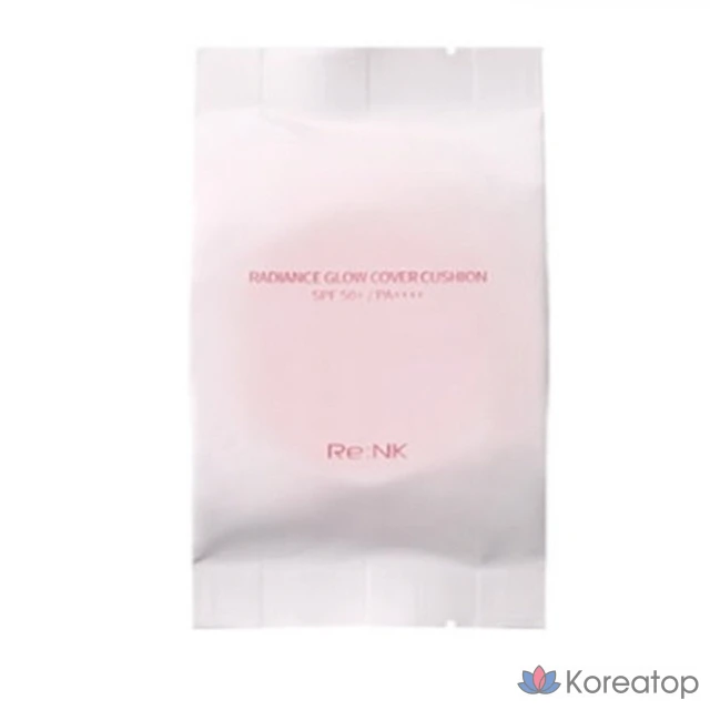 Тональный крем-кушон Re:Nk Radiance Glow Cover Cushion 15 г (SPF50+), сменный блок, натуральный цвет, 1 шт.