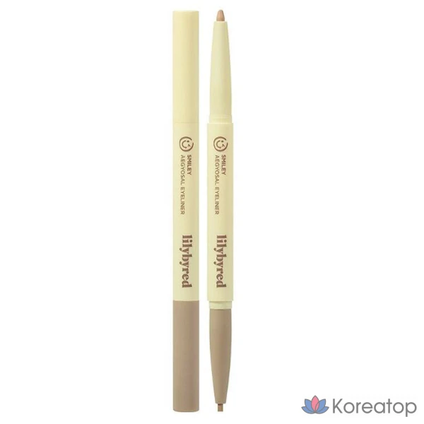 Подводка для глаз Lilybyred Smiley Aegyo-sal, 02 Wink Wink, 1 шт.
