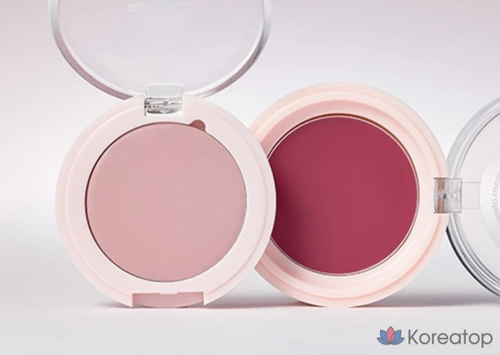 Румяна ALTERNATIVE STEREO Bami Cream Cheek Cushion Blusher 2.5g, 1 шт., оттенок 06 Plum Jam, фото 5