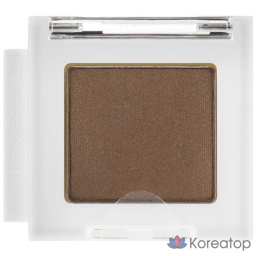 Тени для век FMGT Monocube с мерцающим эффектом, 2,0 г, GR01, оливковый хлопок, 1 шт.