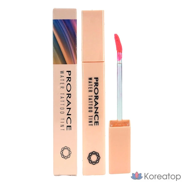 Тонирующий лак для татуировок Prorance Water Tattoo Tint, 01. Ярко-розовый, 1 шт.