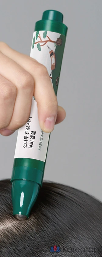 Ампула Round Lab Pine Calming Cica для успокаивающего ухода за кожей головы, 15 мл, 1 шт.