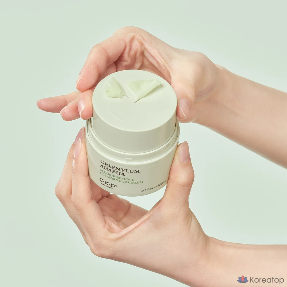 Очищающее масло-бальзам CKD Green Plum AHA BHA Makeup Zero, 50 мл, 1 шт.