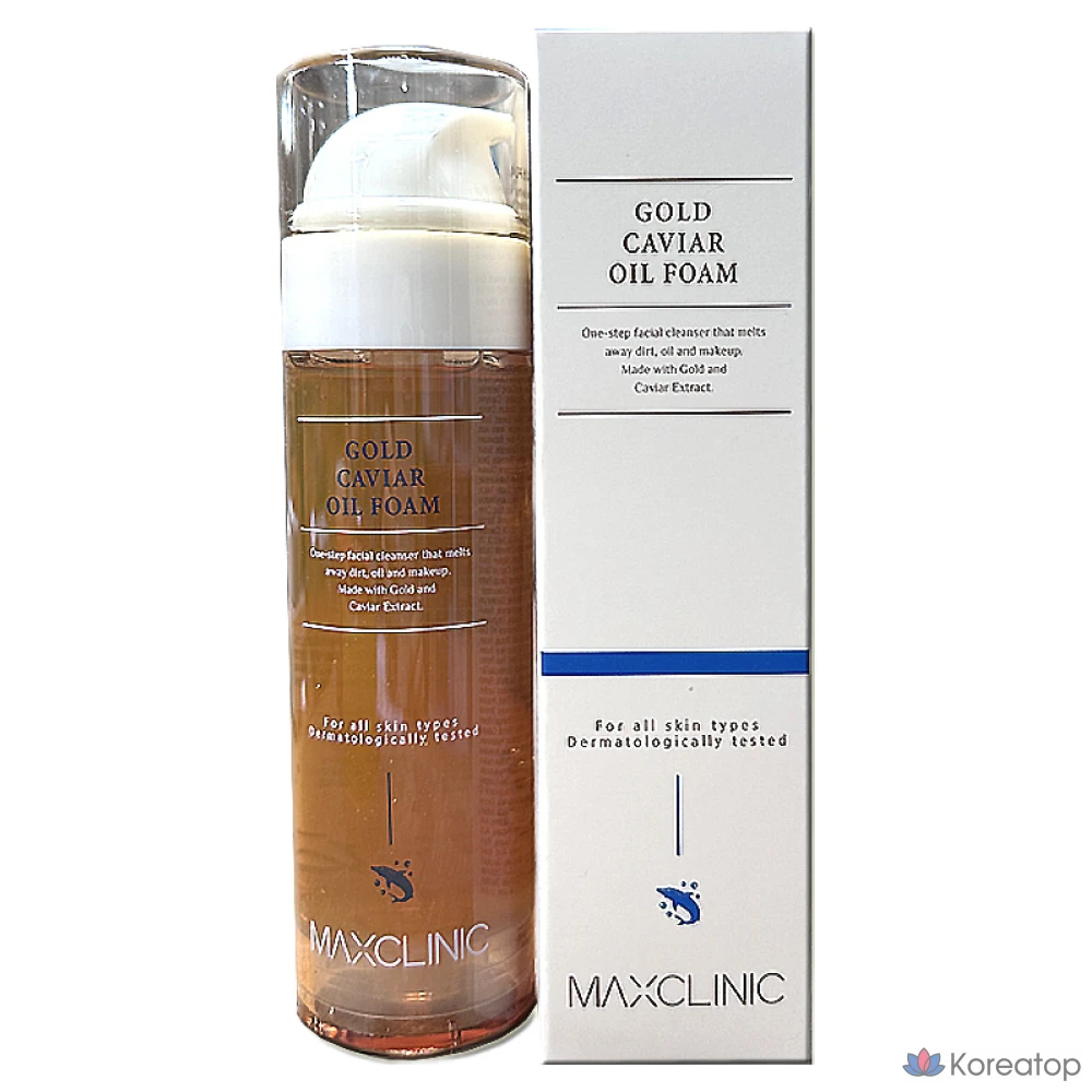 Пенка для умывания MAXCLINIC с маслом золотой икры, 110 г, 1 шт.