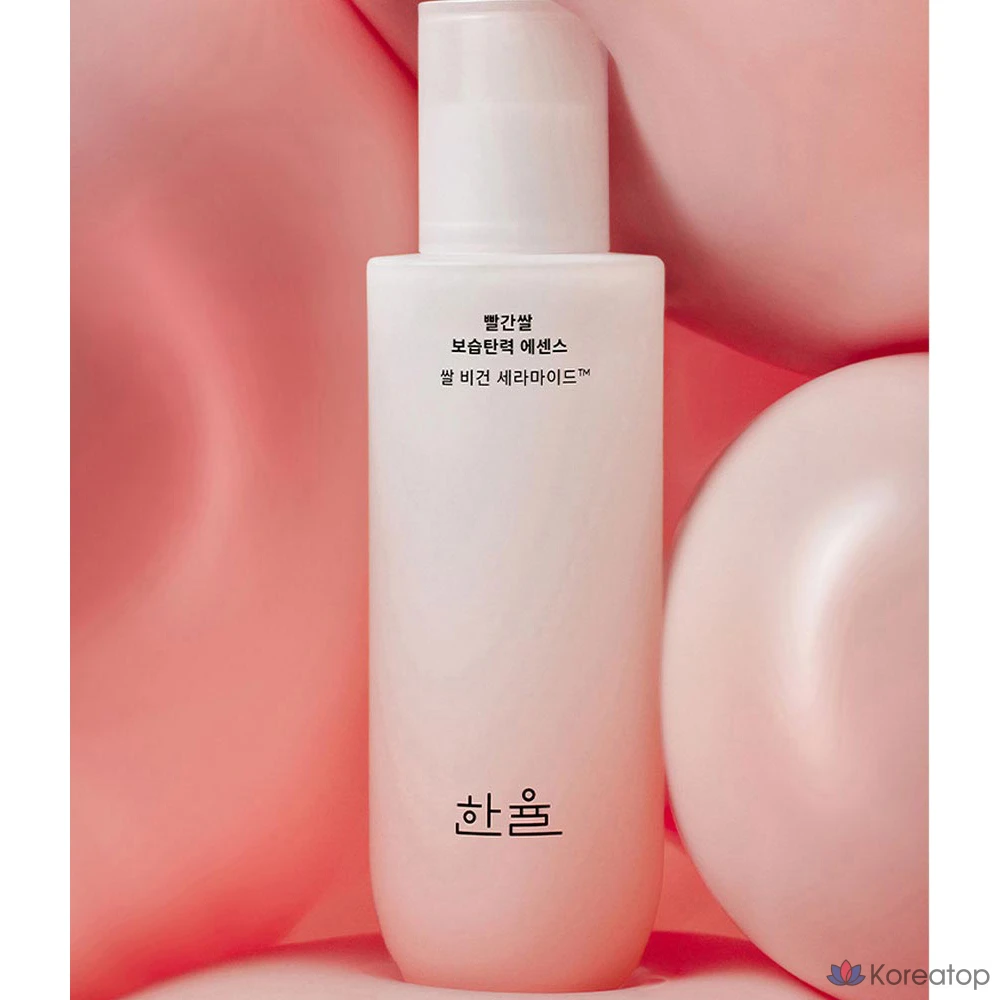 Увлажняющая эссенция-эмульсия HANYUL с красным рисом для повышения эластичности кожи, набор из 2 предметов, 1 комплект