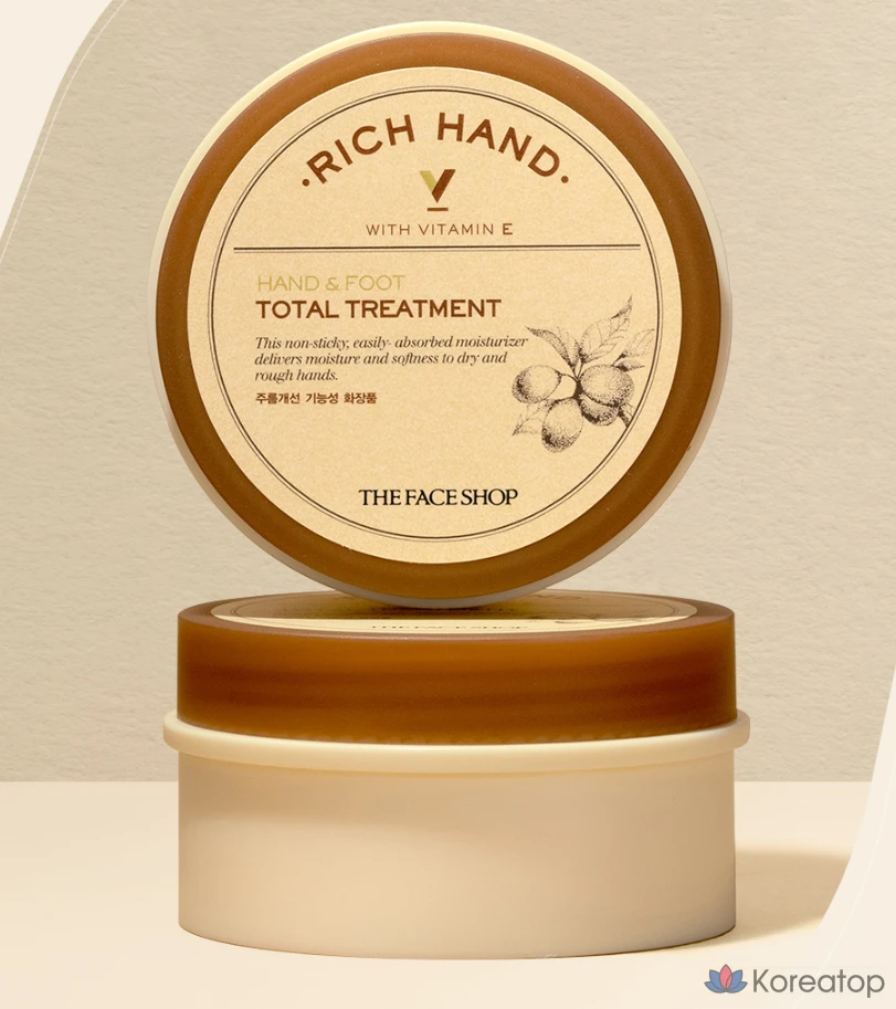 Средство для ухода за руками и ногами The Face Shop Rich Hand V, 120 мл, 1 шт., фото 7