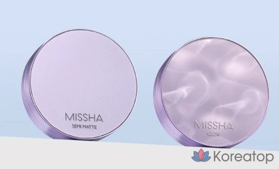 Тональный крем Missha Layering Fit Cushion Foundation Semi-Matte, 14 г, № 19, цвет слоновой кости, 1 шт., фото 4