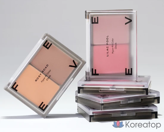 Румяна FEEV Color Cheek Blusher 8.2g, Lilac Full, 1 шт.