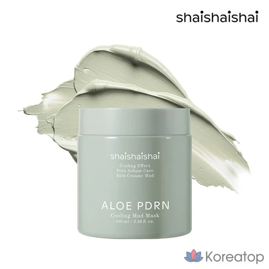 Охлаждающая грязевая маска с алоэ и PDRN, 100 мл, 1 шт.