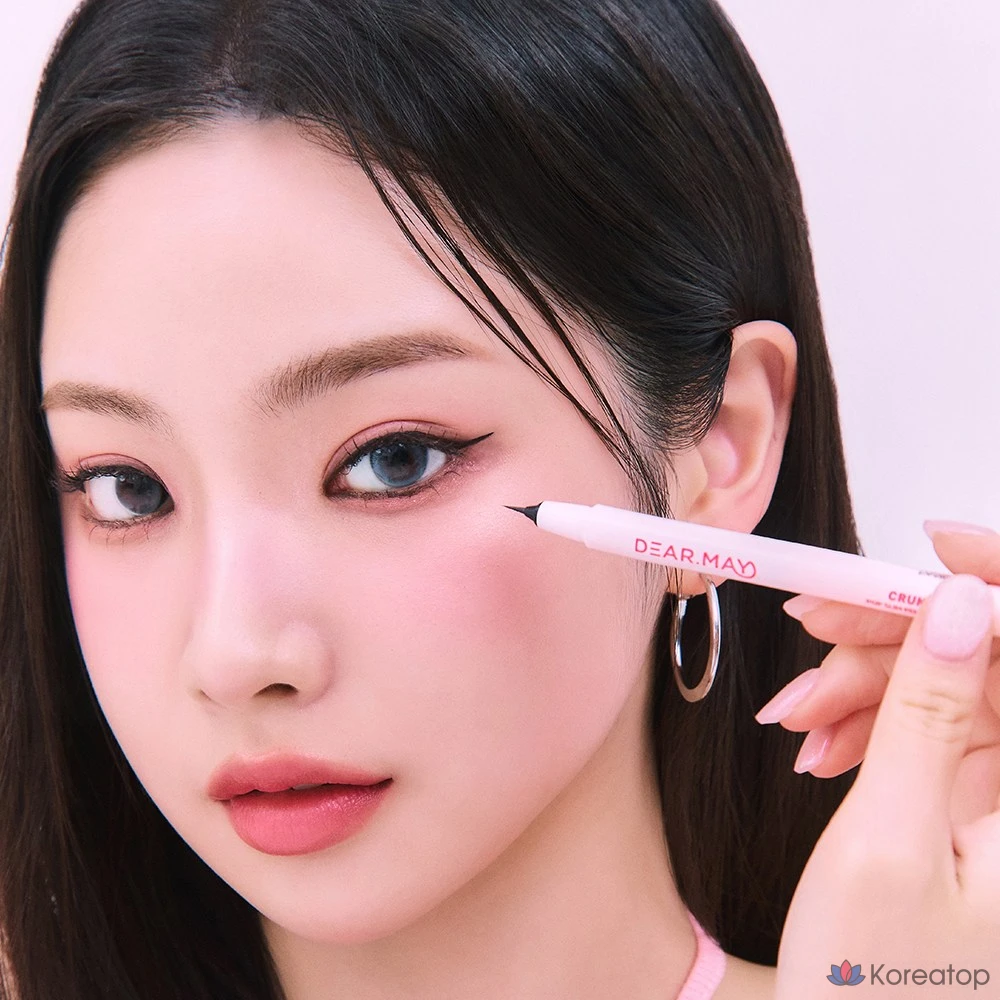 Подводка для глаз DEARMAY Crunch Pop Slim Pen Eyeliner, 0.5g, 1 шт., цвет 02, коричневый.