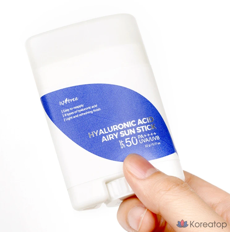 Солнцезащитный стик Isntree с гиалуроновой кислотой, SPF50+ PA++++, 22 г, 1 шт.