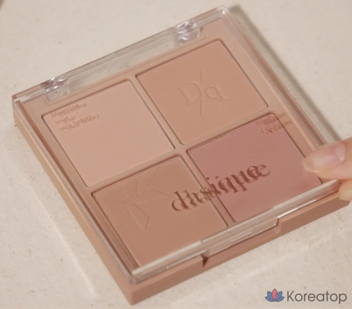 Румяна Dasique Blending Mood Cheek Blusher, 12 г, оттенок Muted Nuts, 1 шт., фото 3