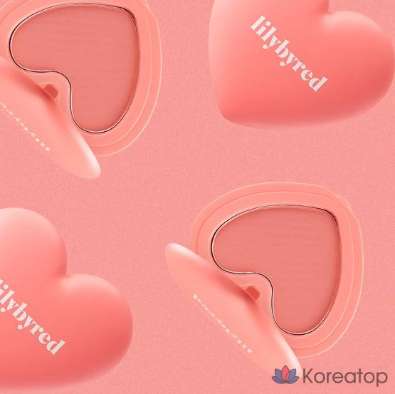 Румяна Lilybyred Love Beam Cheek Blusher 4.7g, 02 Pure Beam, 1 шт., фото 5