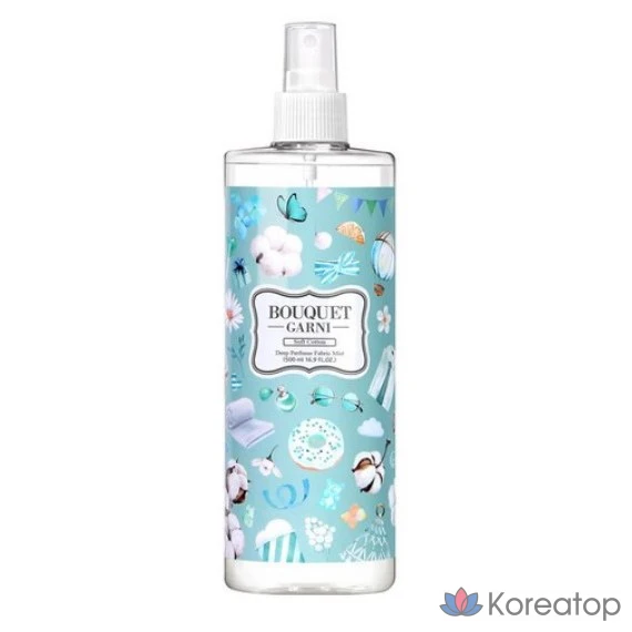 Парфюмерная композиция Bouquet Garni Deep Parfum для тканей, мягкий хлопок, 500 мл, 1 шт.