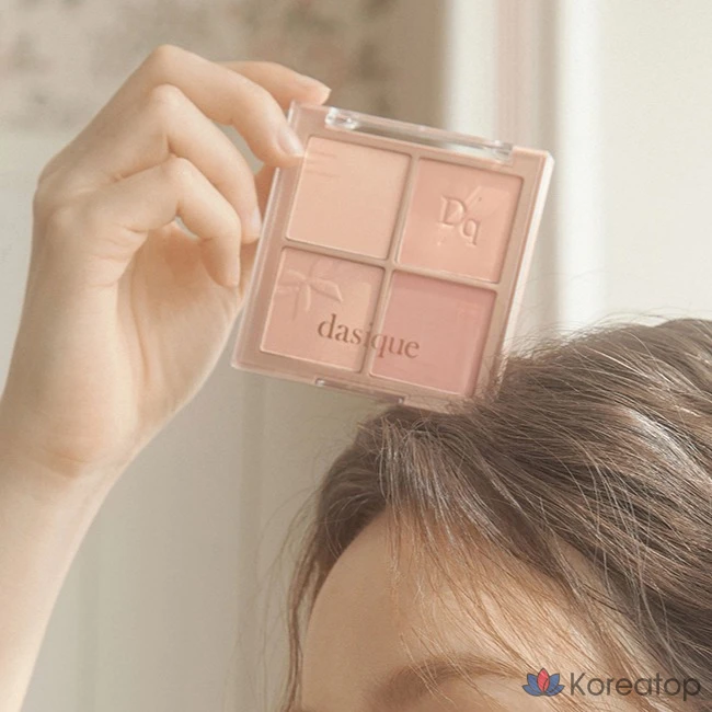 Румяна Dasique Blending Mood Cheek Blusher, 12 г, оттенок Muted Nuts, 1 шт., фото 4